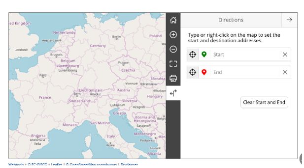 Fahrtkostenrechner der EU