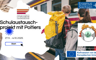 Gruppenbegegnung nach Poitiers in Frankreich