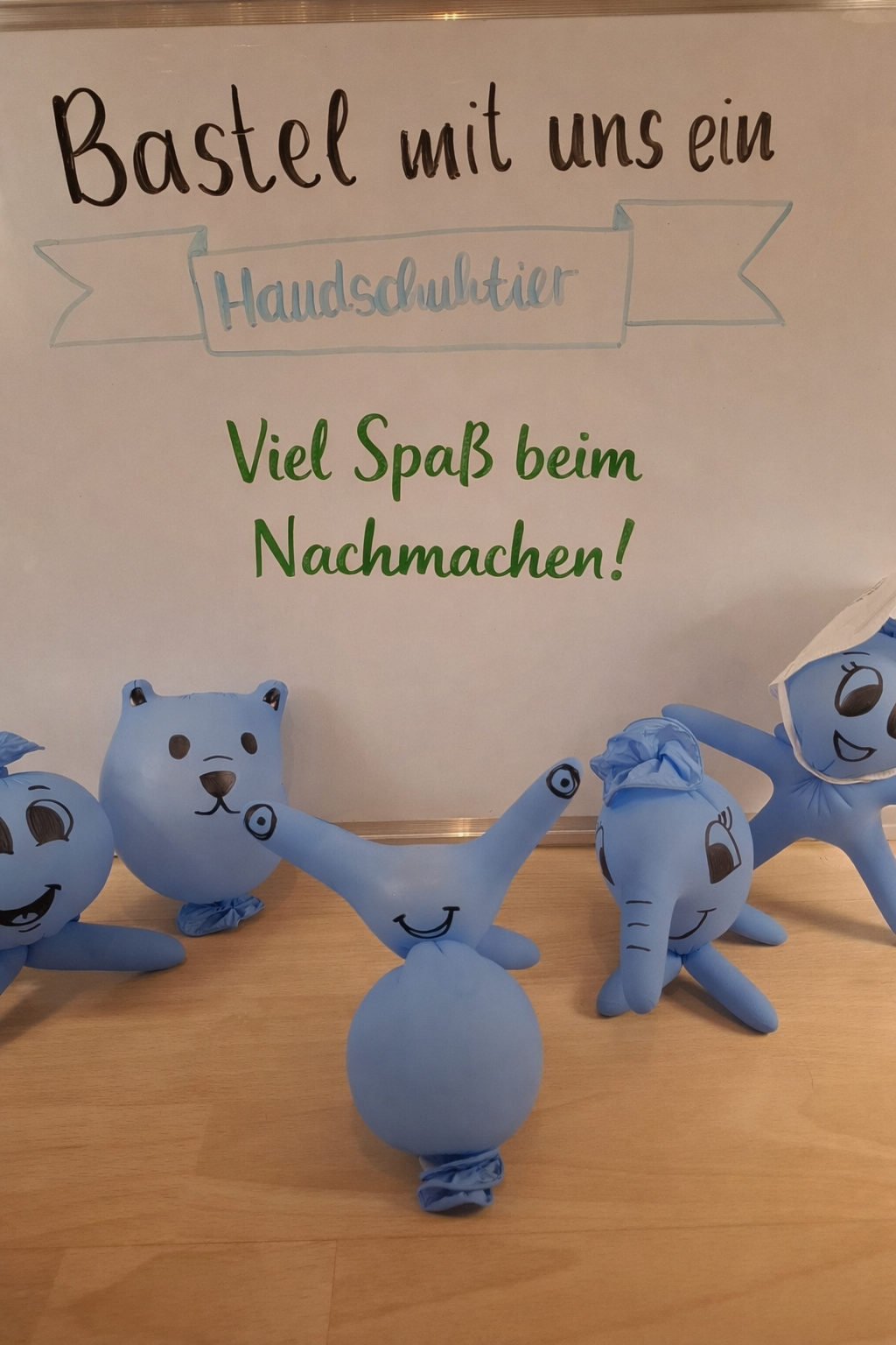 Handschuhtiere - viel Spaß beim Nachmachen!